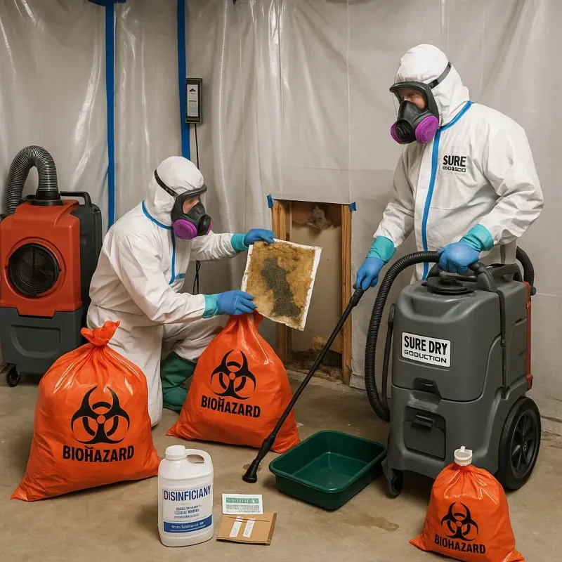 Contaminated Water Handling Protocols process in Coto Laurel, PR