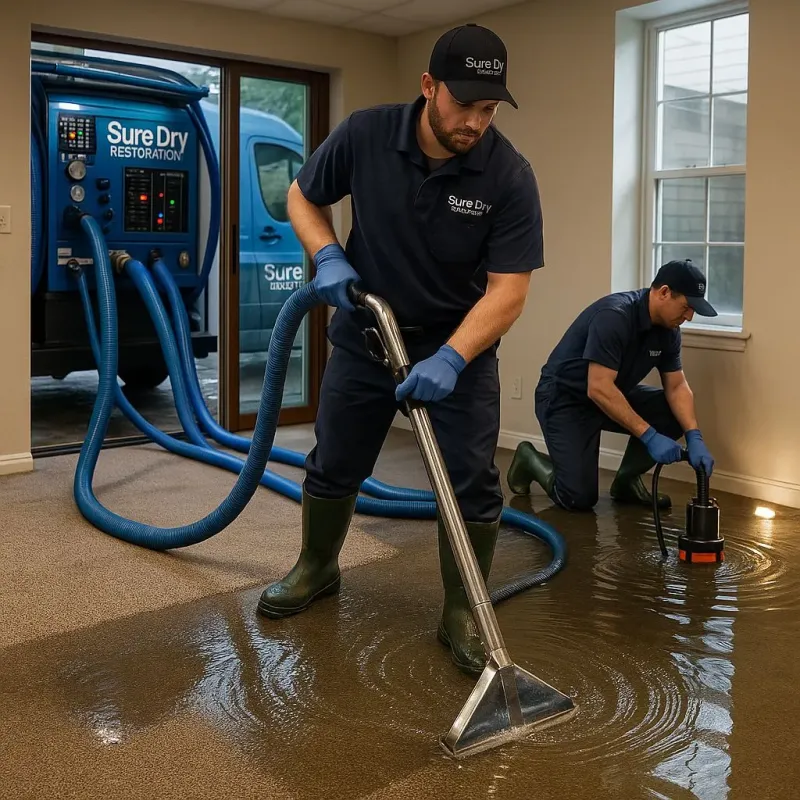 Water Extraction and Removal process in Coto Laurel, PR